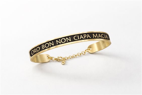 Bracciale Capricci e Gioielli Uomo in Ottone BRMI8OR - BRMI8OR